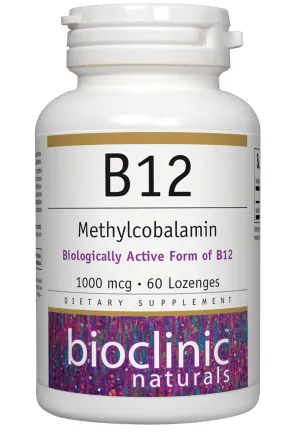 Bioclinic Naturals B12 Methylcobalamin 1000 mcg