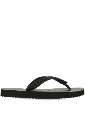 Black Flat Sandals