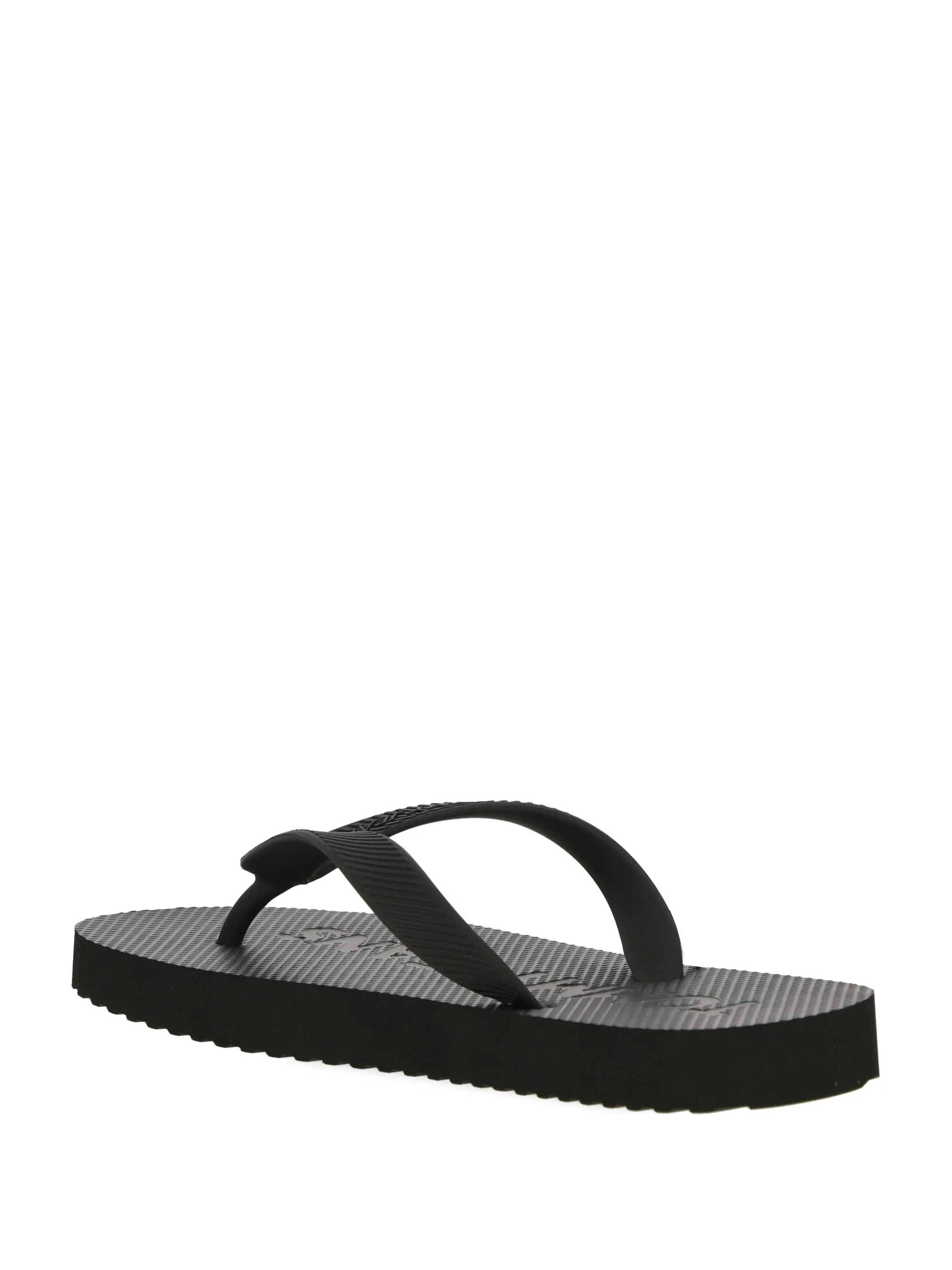 Black Flat Sandals