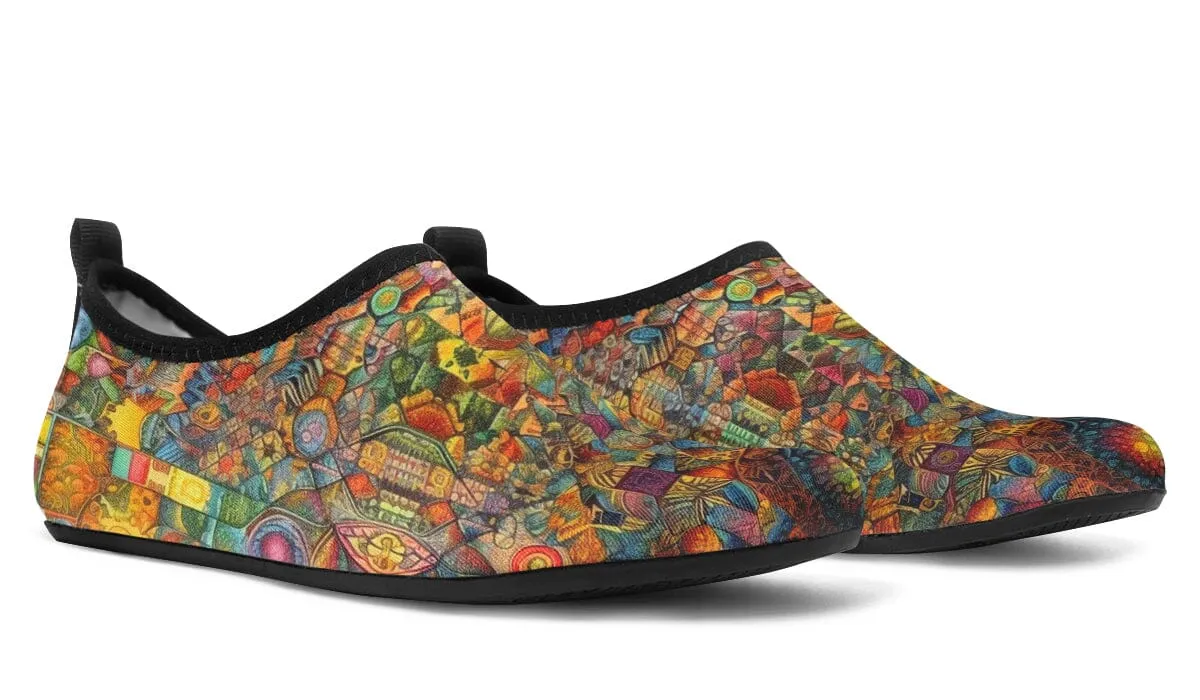 Blotter Patch Art Barefoot Shoes