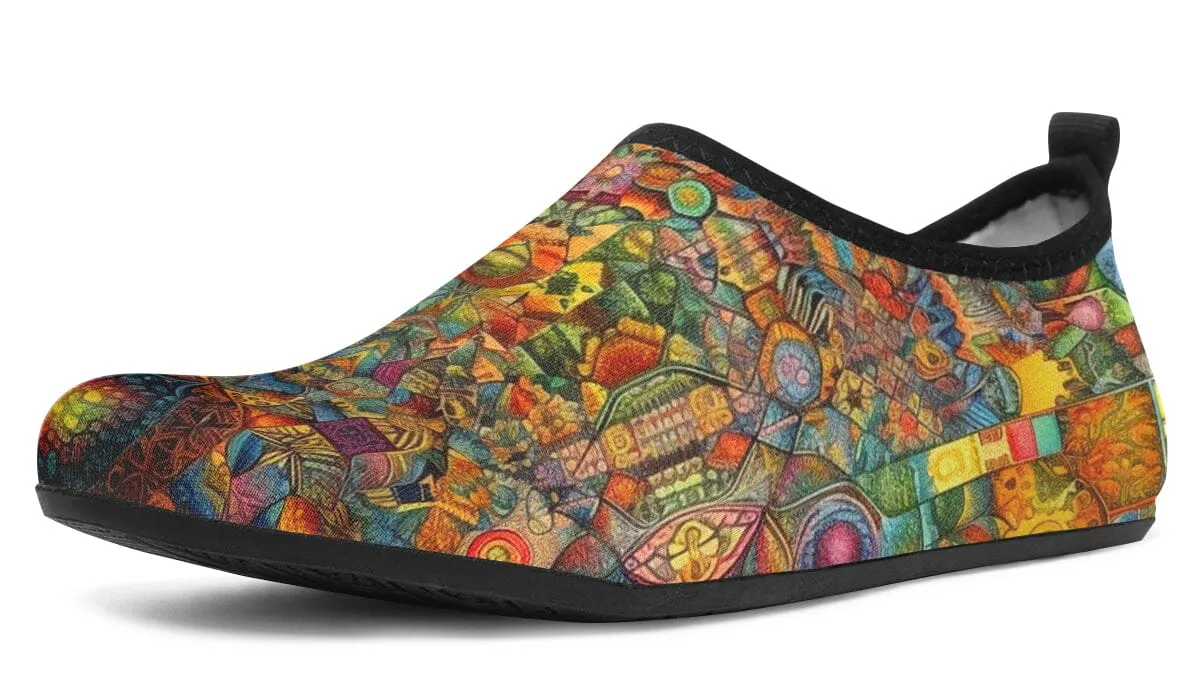 Blotter Patch Art Barefoot Shoes