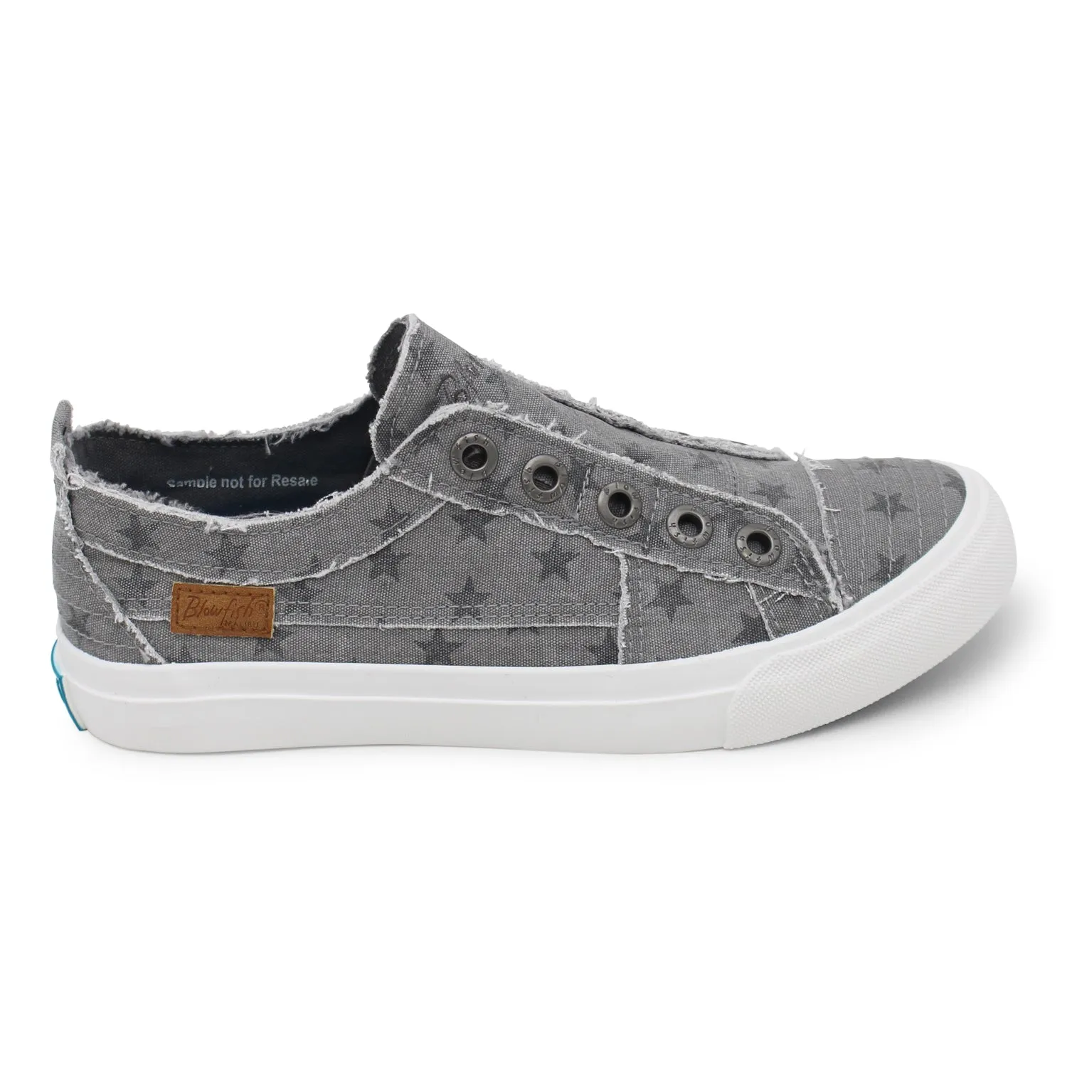 'Blowfish Malibu' Women's Play Slip On - Wolf Gray Galaxy