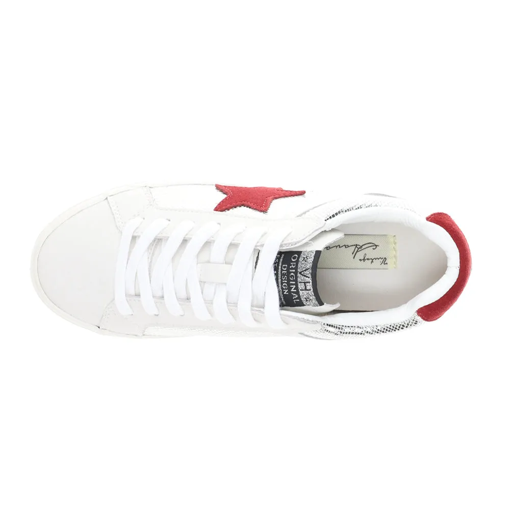 Bounce 36 Metallic Lace Up Sneakers