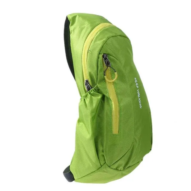 Brand New Unisex Waterproof Nylon Chest Bag Men Women Running Shoulder Bag Diagonal Outdoor Sports Bag sacs de course