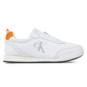 Calvin Klein Jeans Low Profile Oversized Mesh Trainer YM0YM00623-WHT