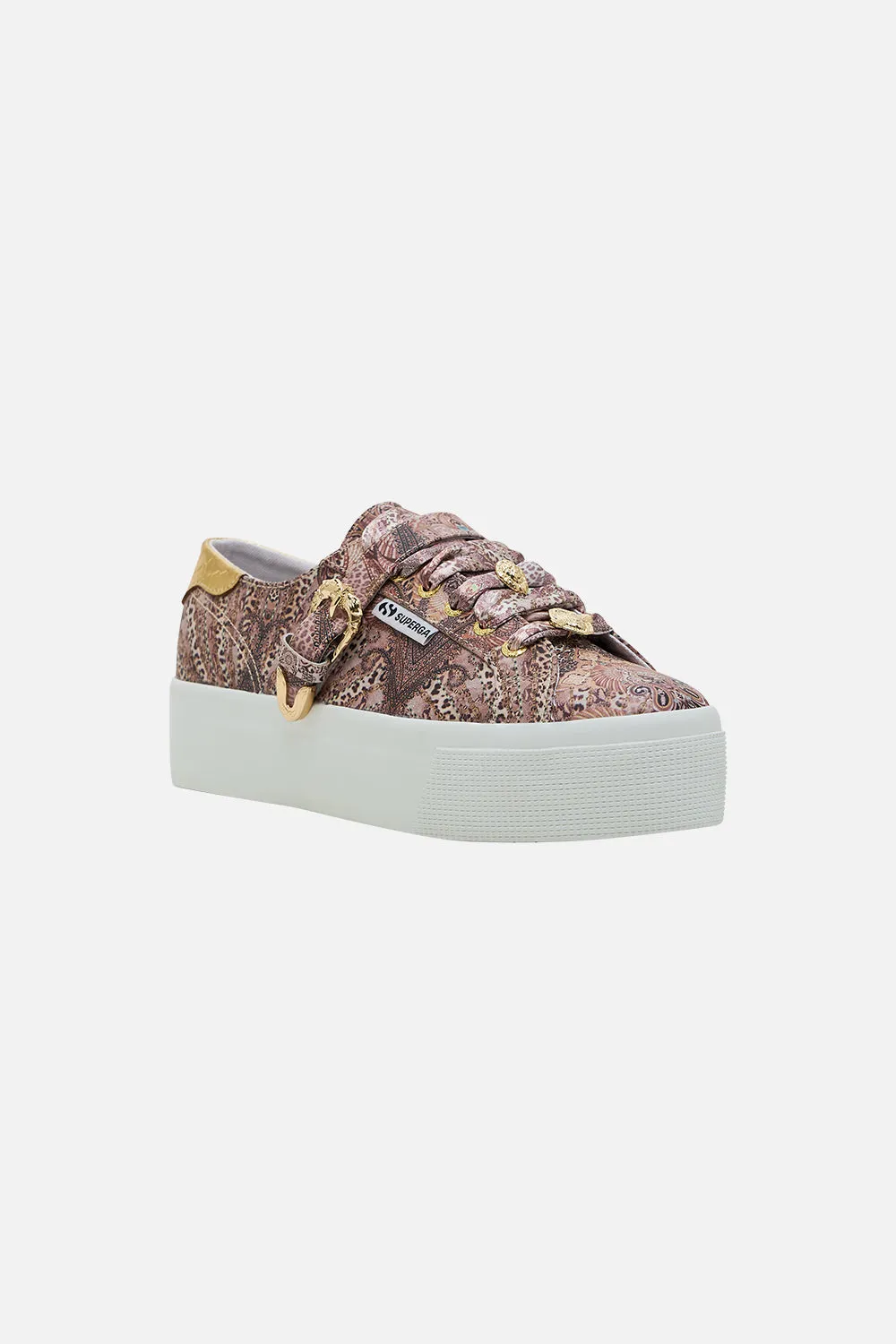 CAMILLA X SUPERGA 2790 PRINTED SNEAKER THE THRONE ROOM