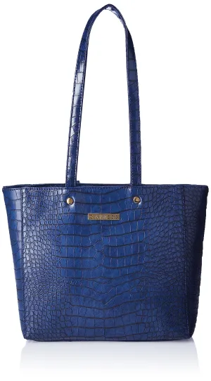 Caprese womens LUCIANA T Medium NAVY Tote Bag