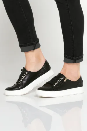 Cara Sneakers - Black Snake