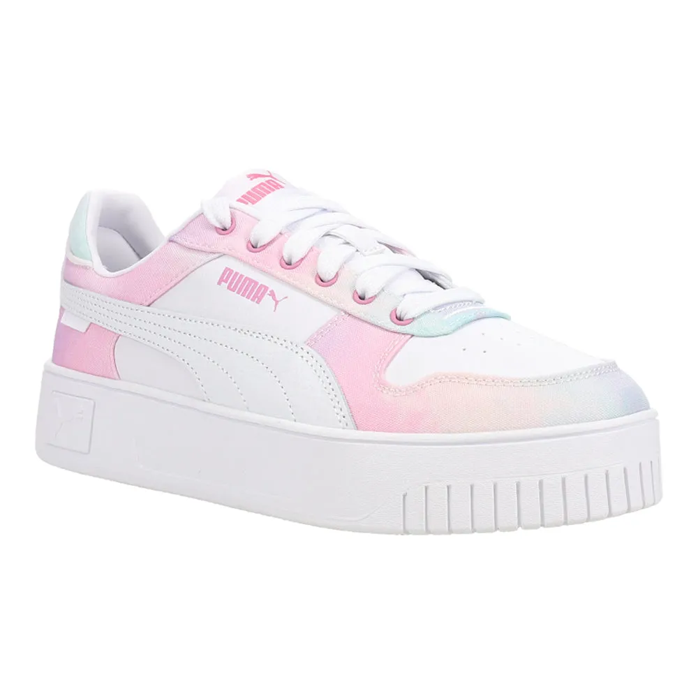 Carina Street Watercolor Lace Up Sneakers