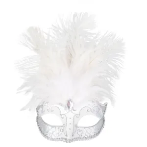 Carmela Feather Mask