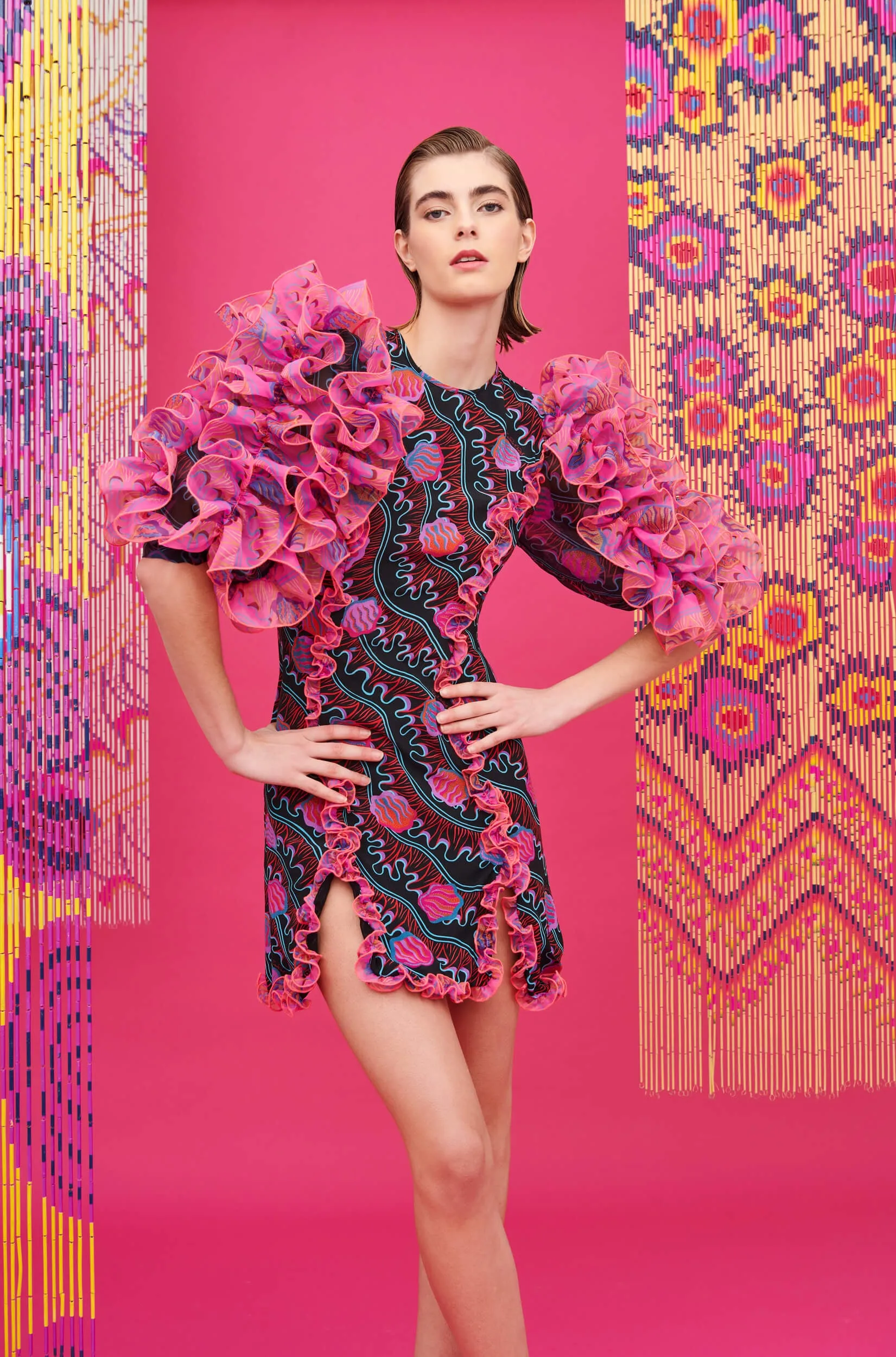 CELIA B & ZANDRA RHODES | Lou Dress