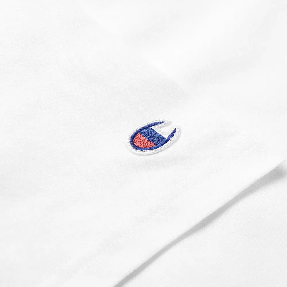 Champion Embroidered Big Script T-Shirt White