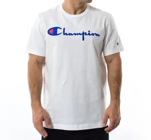 Champion Embroidered Big Script T-Shirt White