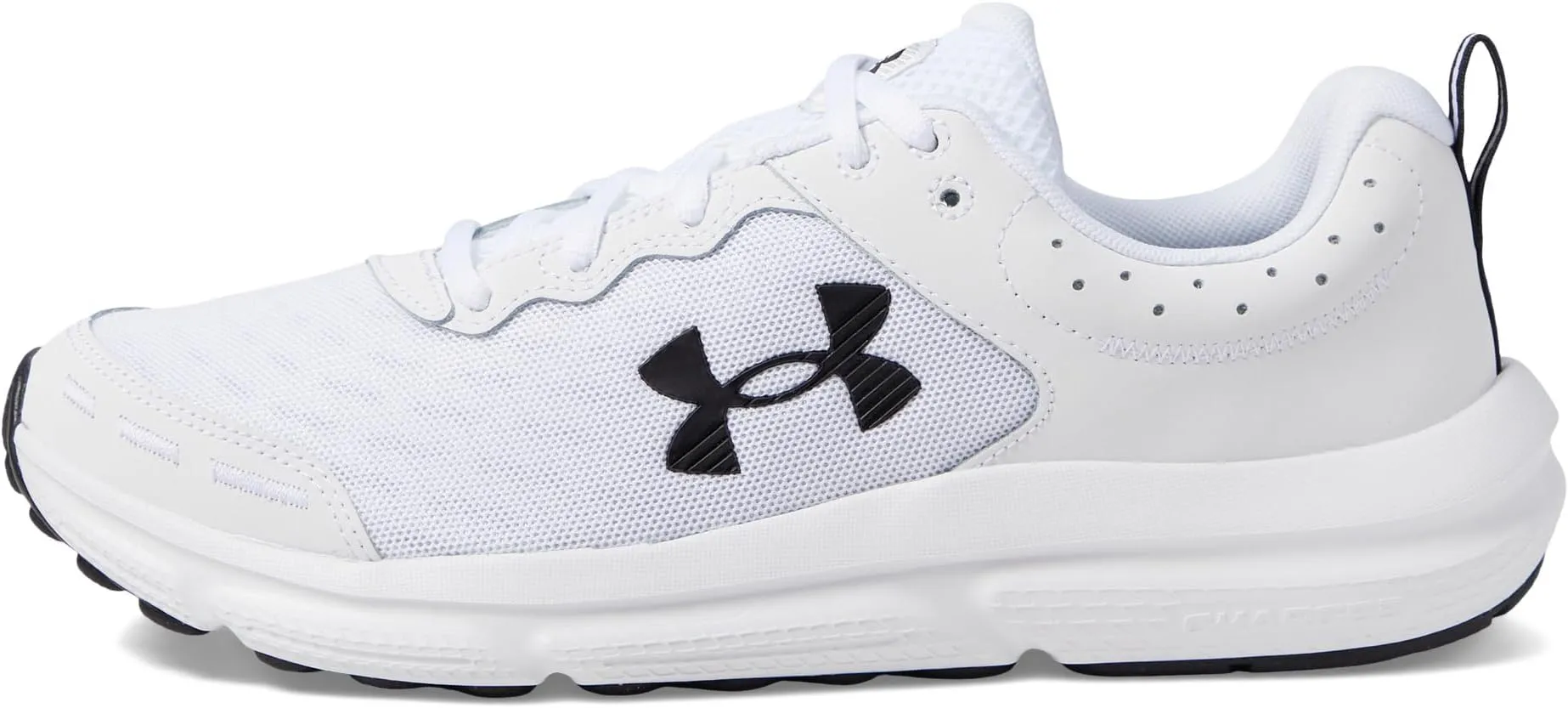 Charged Assert 10 Under Armor White/Black/Black