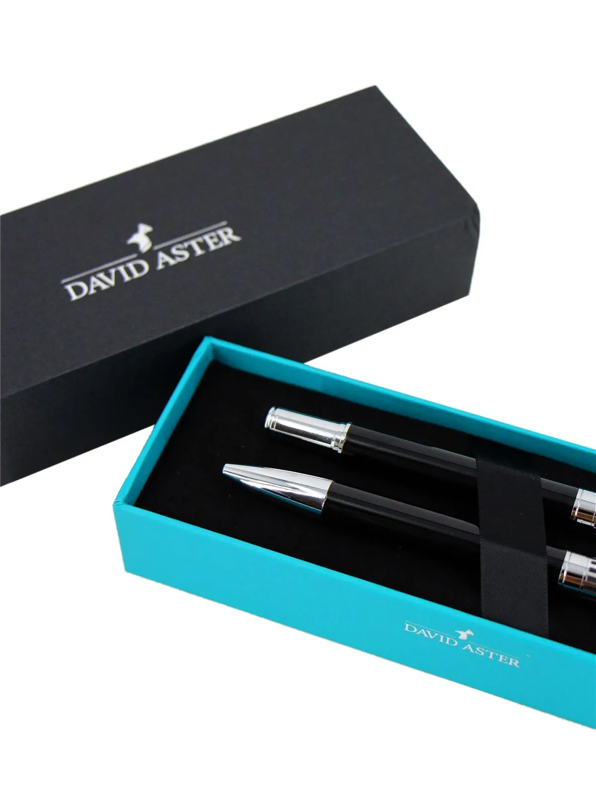 Classic Black Fountain Pen & Ball Point Pen Gift Set