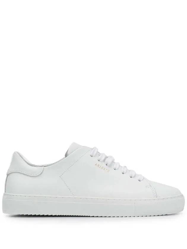 'Clean 90' White Sneakers With Printed Logo In Leather Woman Axel Arigato