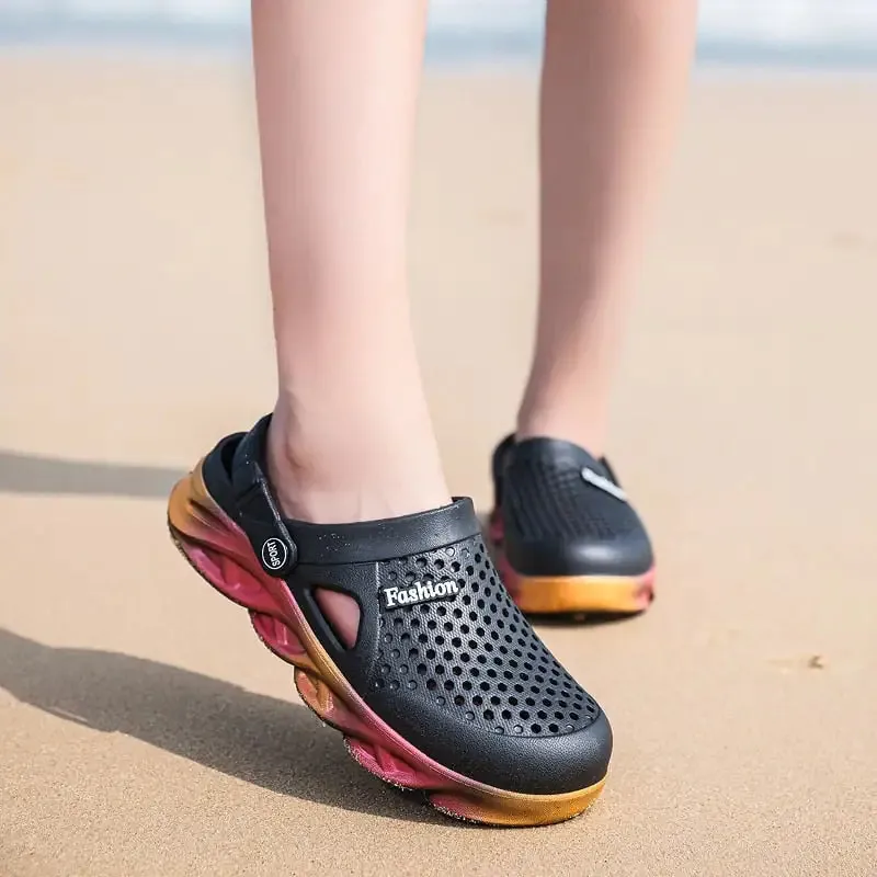 Colourful Beach Crocs Shoes