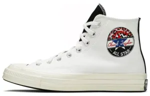 Converse Chuck 70 Hi Logo Play White University Red