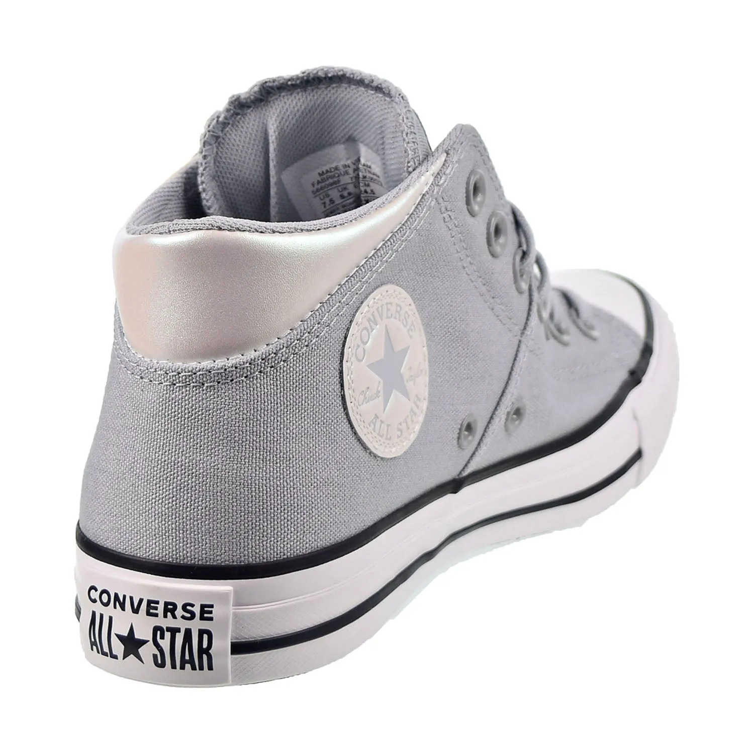 Converse Chuck Taylor All Star Madison Mid Women's Shoes Wolf Grey-White