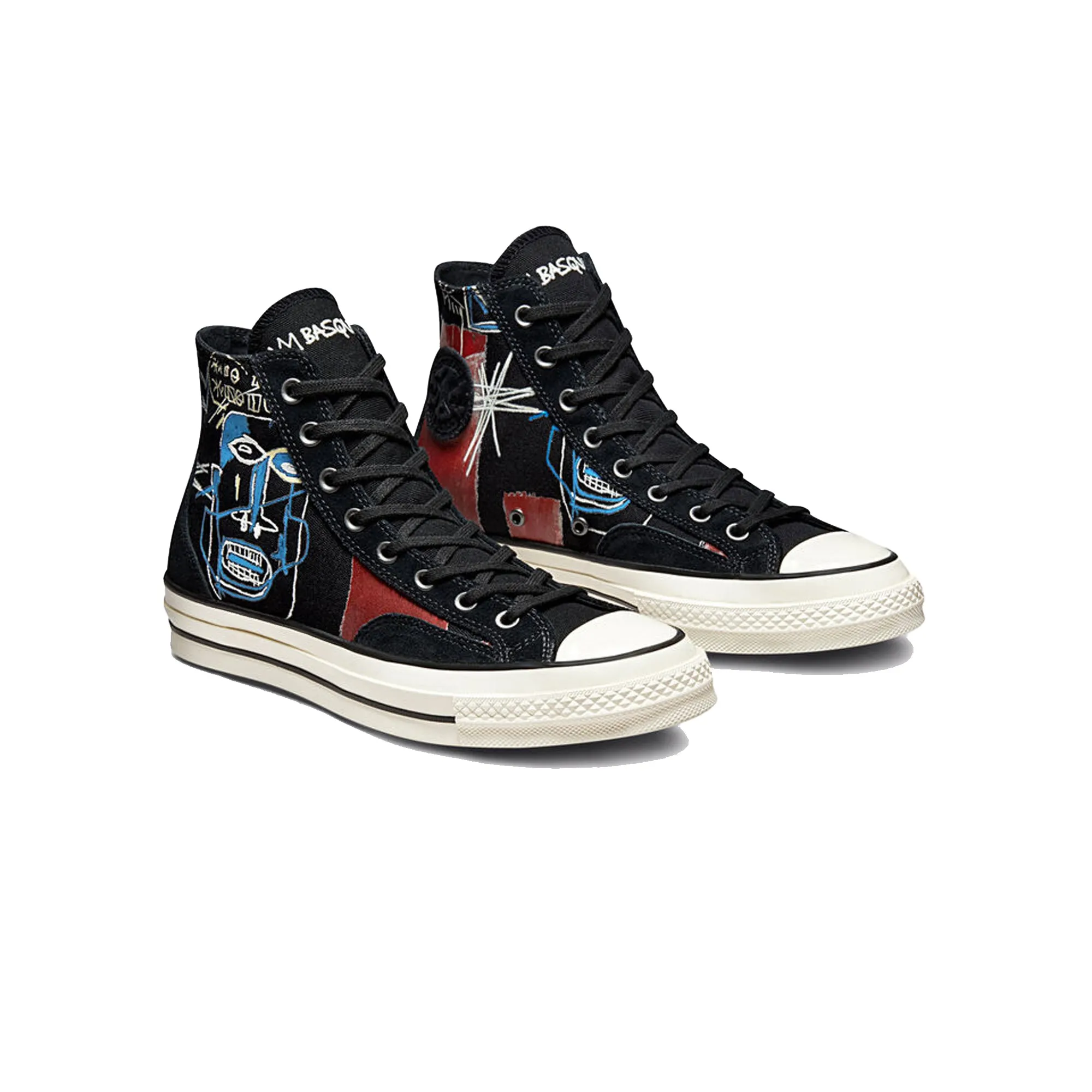 Converse Mens Chuck 70 Hi Shoes 'Blk/Multi'