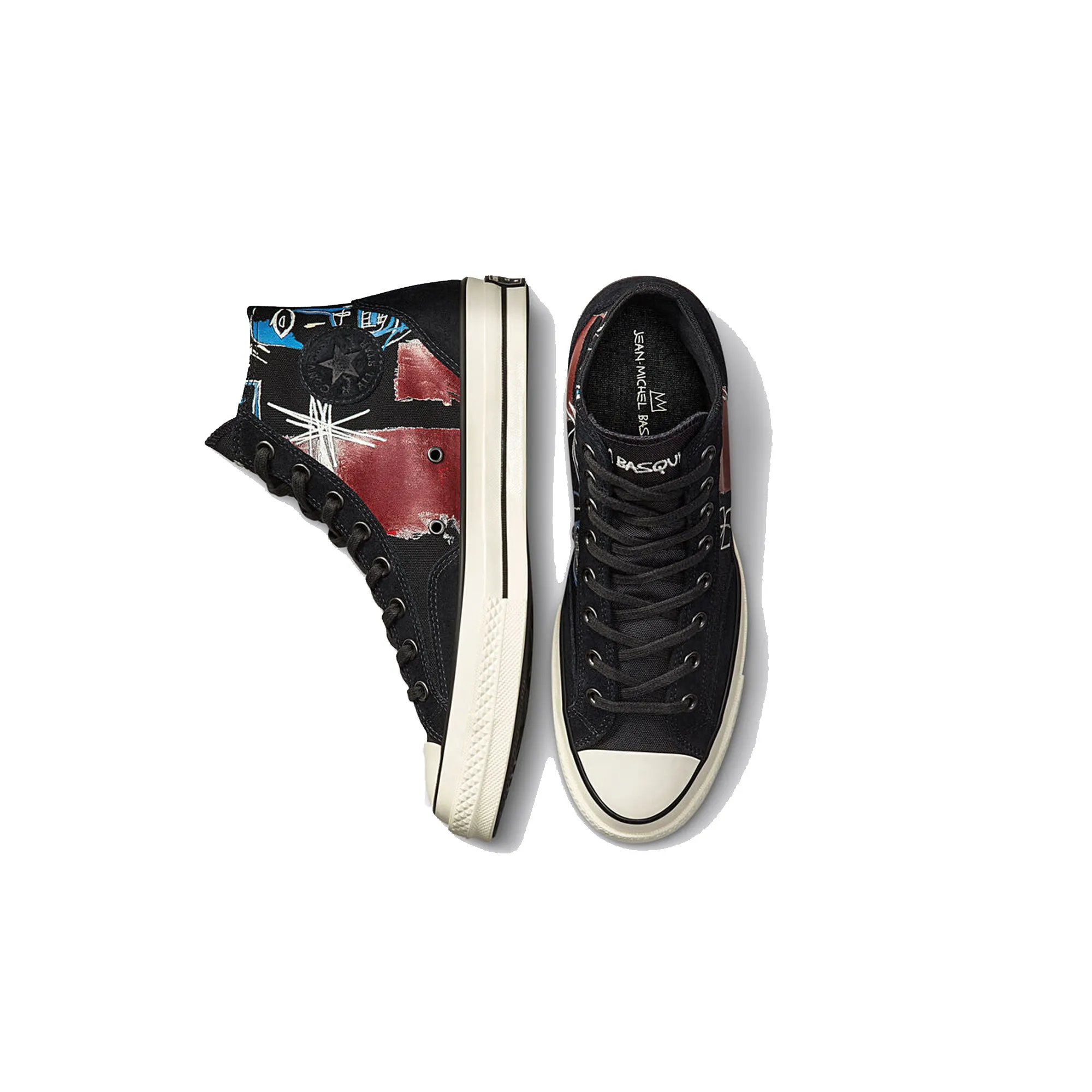 Converse Mens Chuck 70 Hi Shoes 'Blk/Multi'