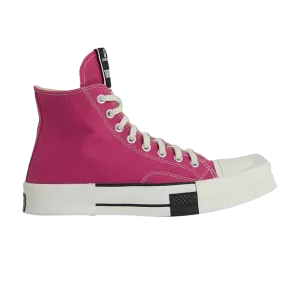 Converse x Rick Owens TURBODRK Chuck 70 sneakers without laces, pink