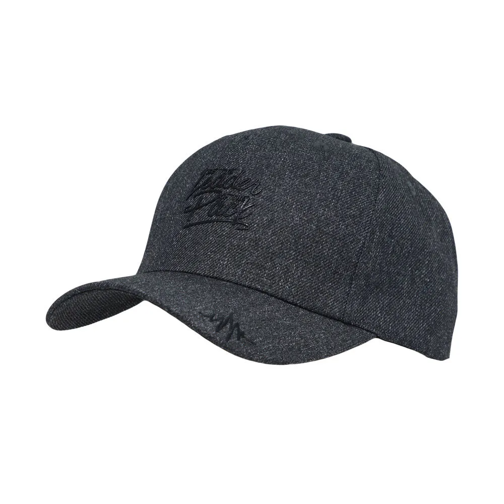 Cotton Adjustable Rubber Lettering Patch Baseball Cap Plain Dad Hat TR11496