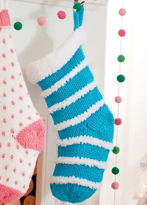 Cozy Stripes Stocking