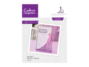 Crafter's Companion Metal Die Edgeable - Off To The Ball