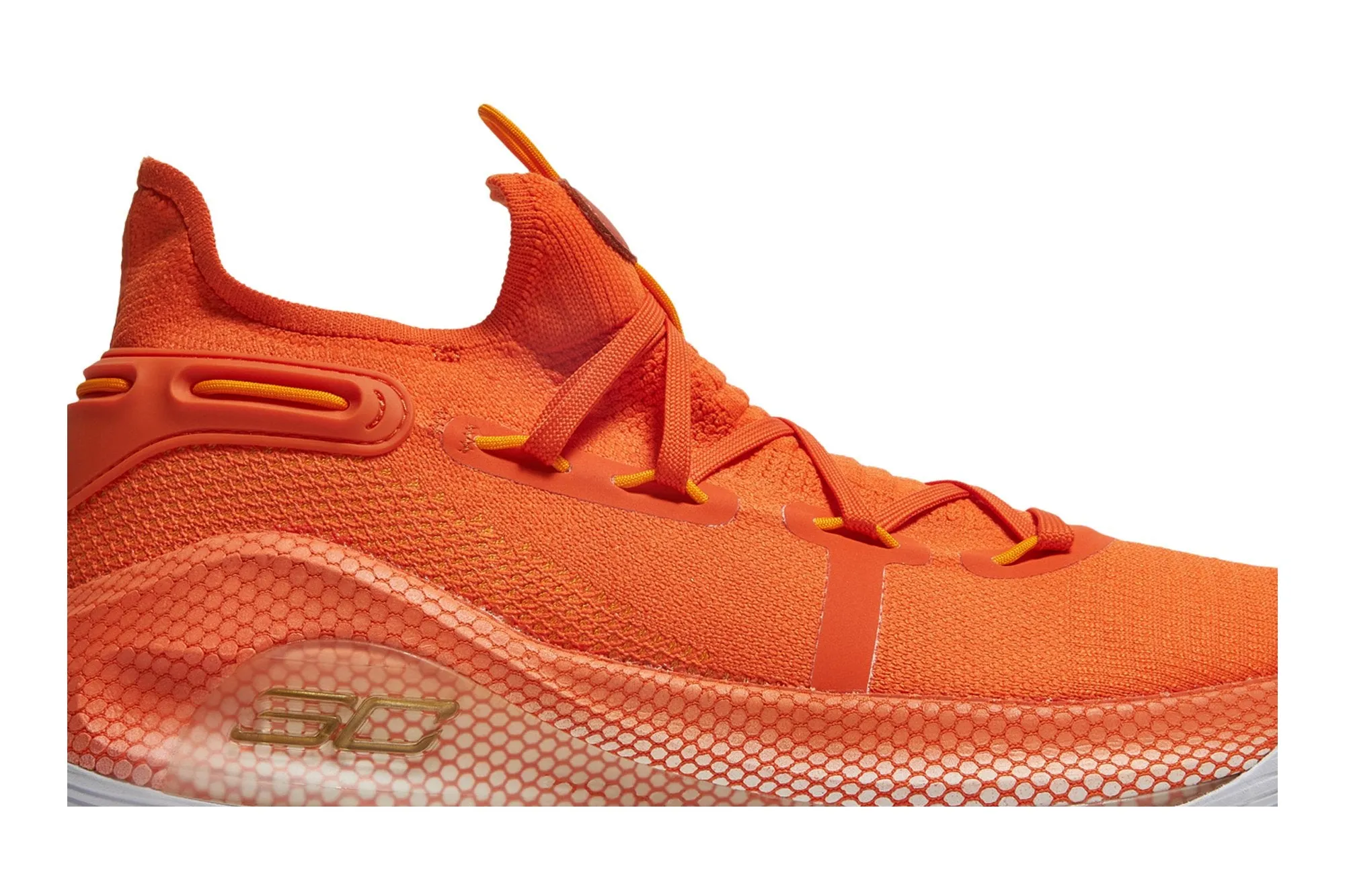 Curry 6 Team Under Armor Sneakers, Orange