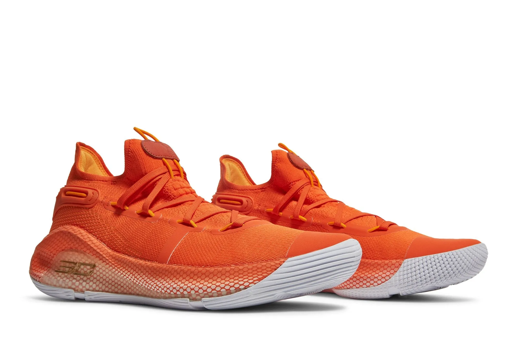 Curry 6 Team Under Armor Sneakers, Orange