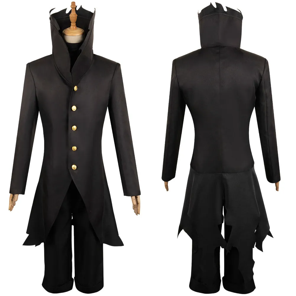 Dandadan Ken Takakura Black Outfit Party Carnival Halloween Cosplay Costume