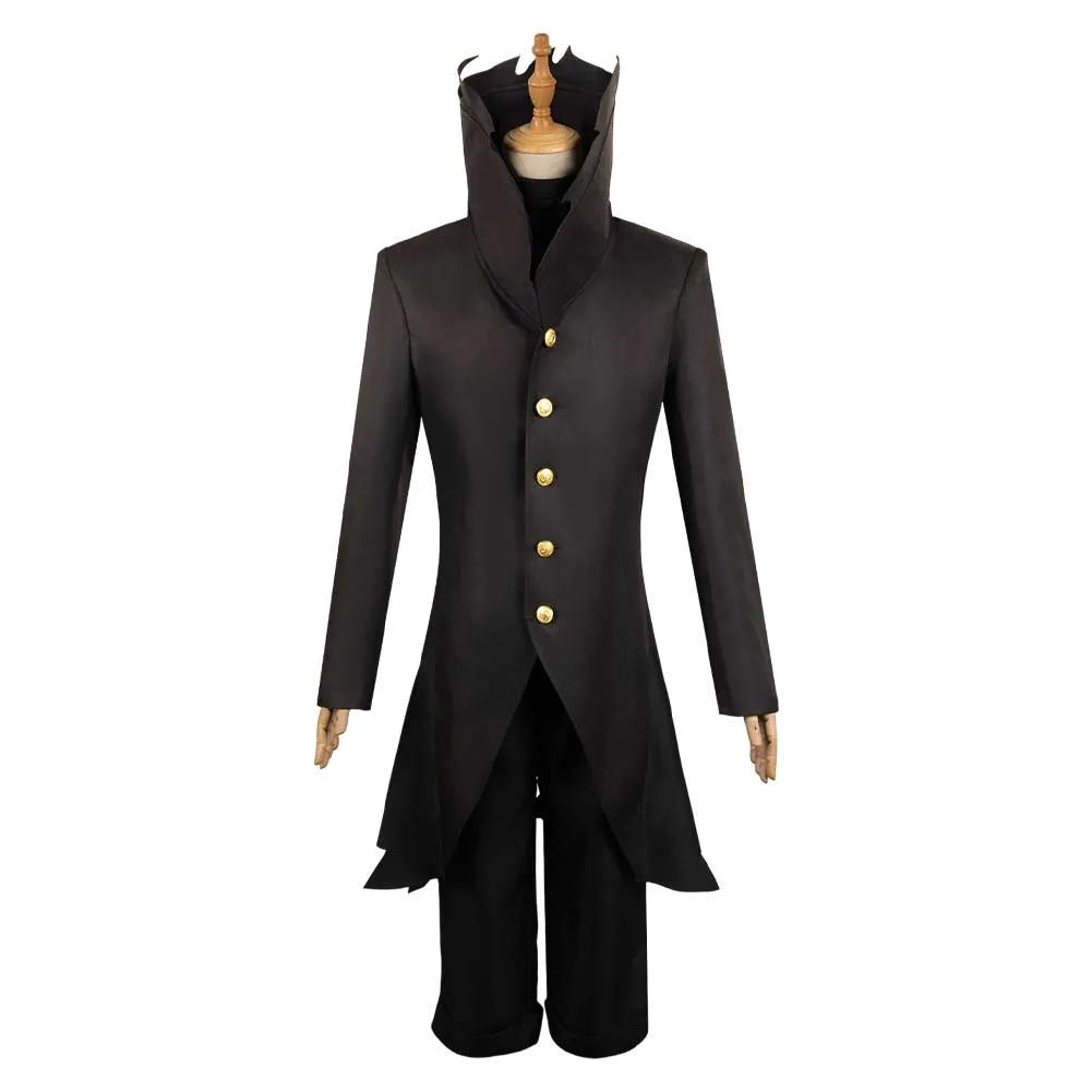 Dandadan Ken Takakura Black Outfit Party Carnival Halloween Cosplay Costume