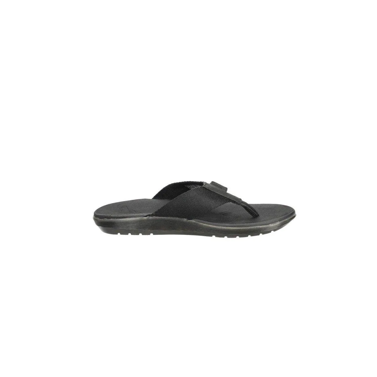 Dr. Martens Mana Toe Post Casual Sandals Rubber Black Colour For Men