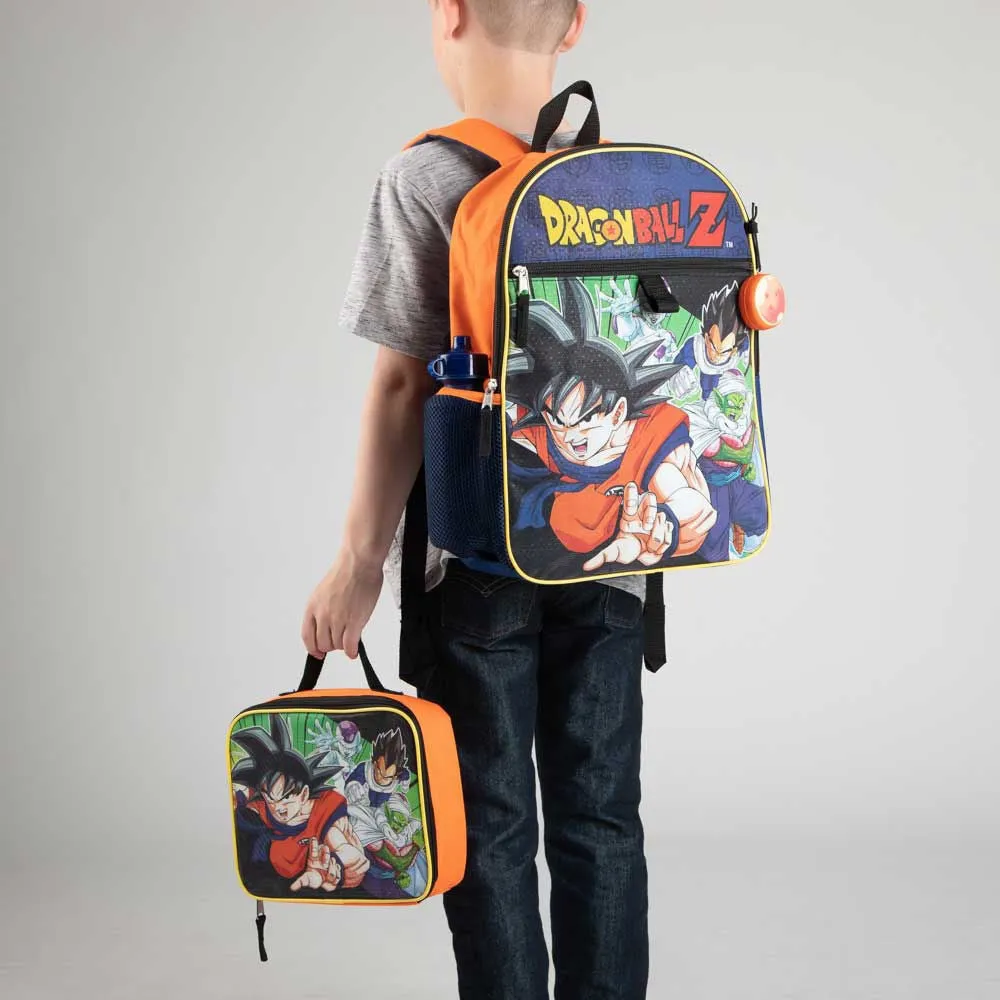 DRAGON BALL Z 5 PC SET BACKPACK