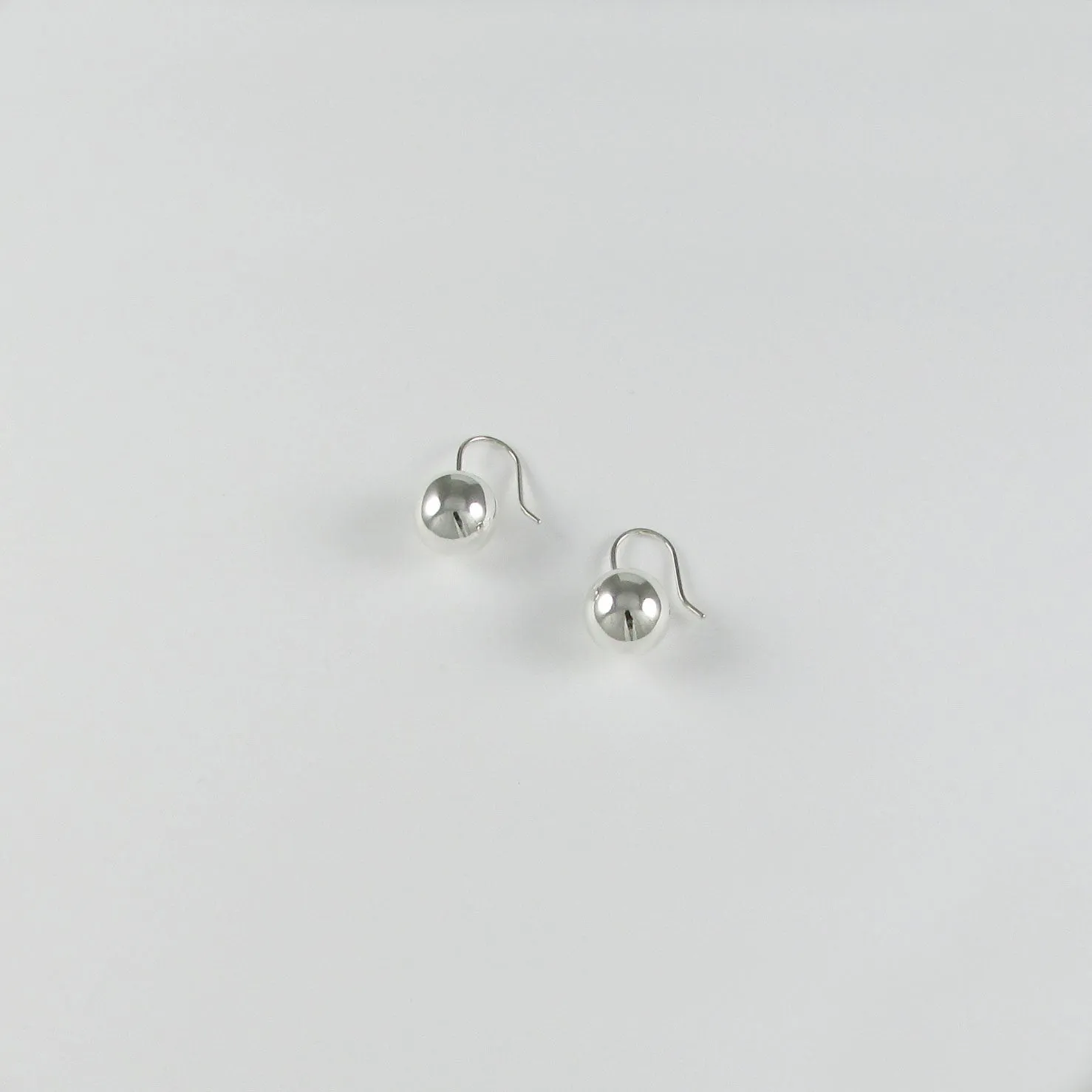 Drop Ball Earrings - 10mm