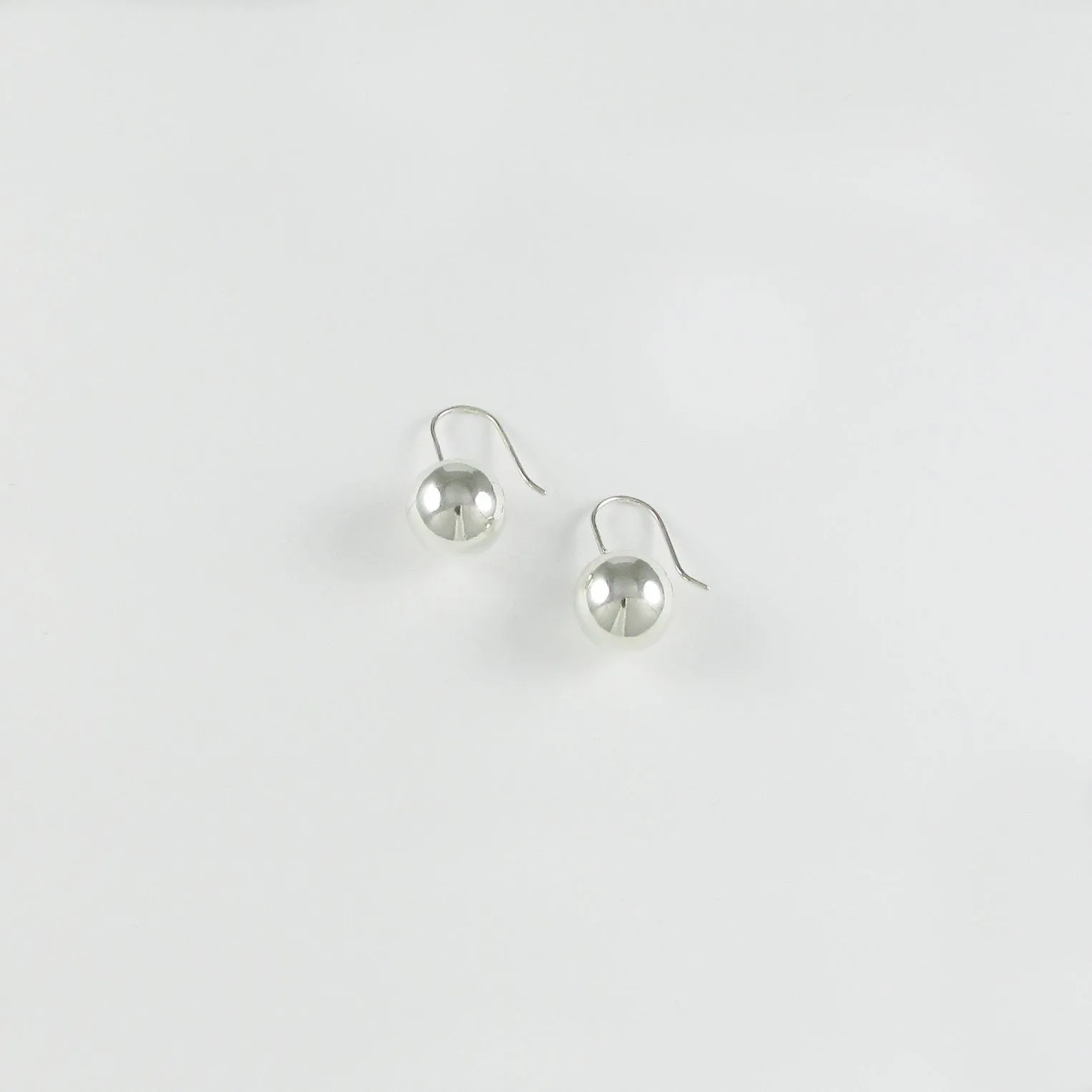 Drop Ball Earrings - 12mm