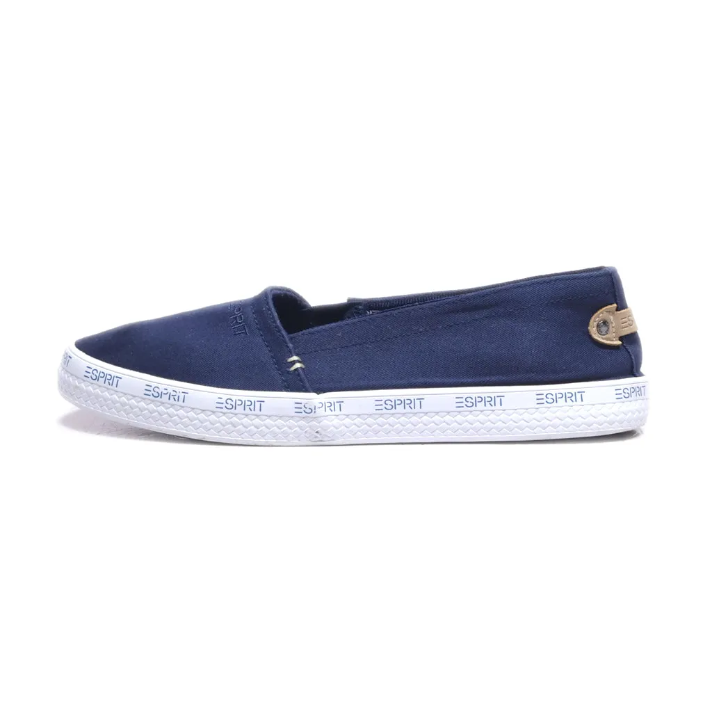 Esprit Low-Top Sneakers Fabric Blue Colour For Women