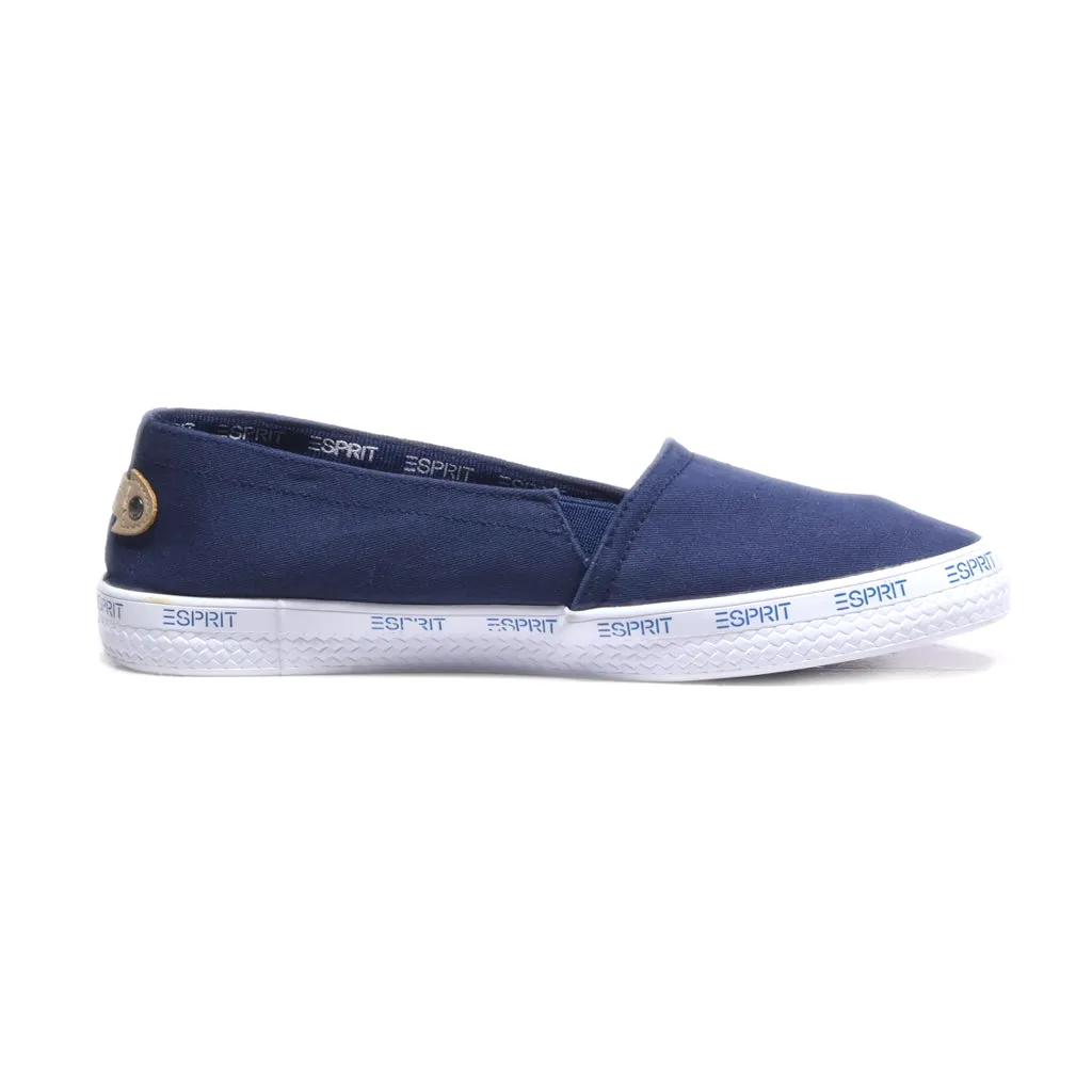 Esprit Low-Top Sneakers Fabric Blue Colour For Women