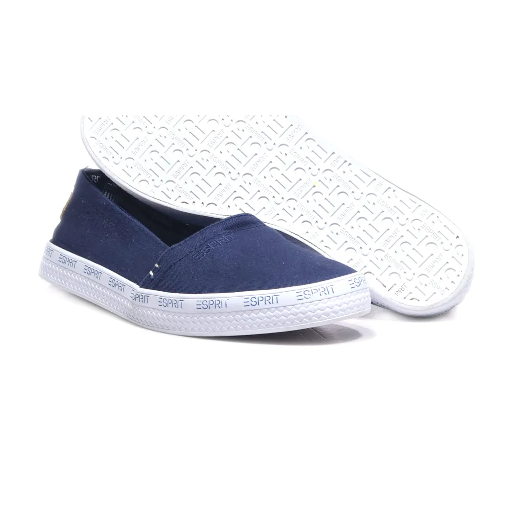 Esprit Low-Top Sneakers Fabric Blue Colour For Women