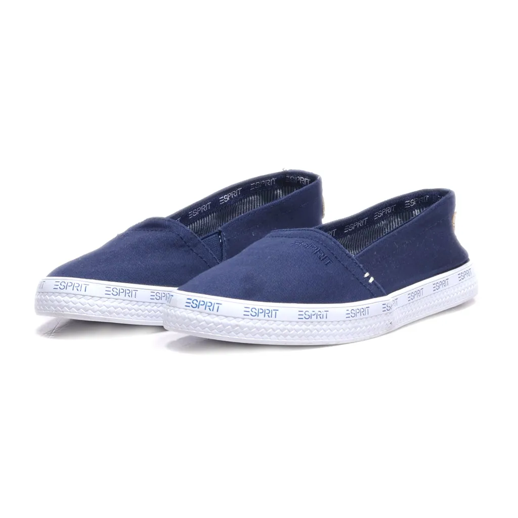 Esprit Low-Top Sneakers Fabric Blue Colour For Women