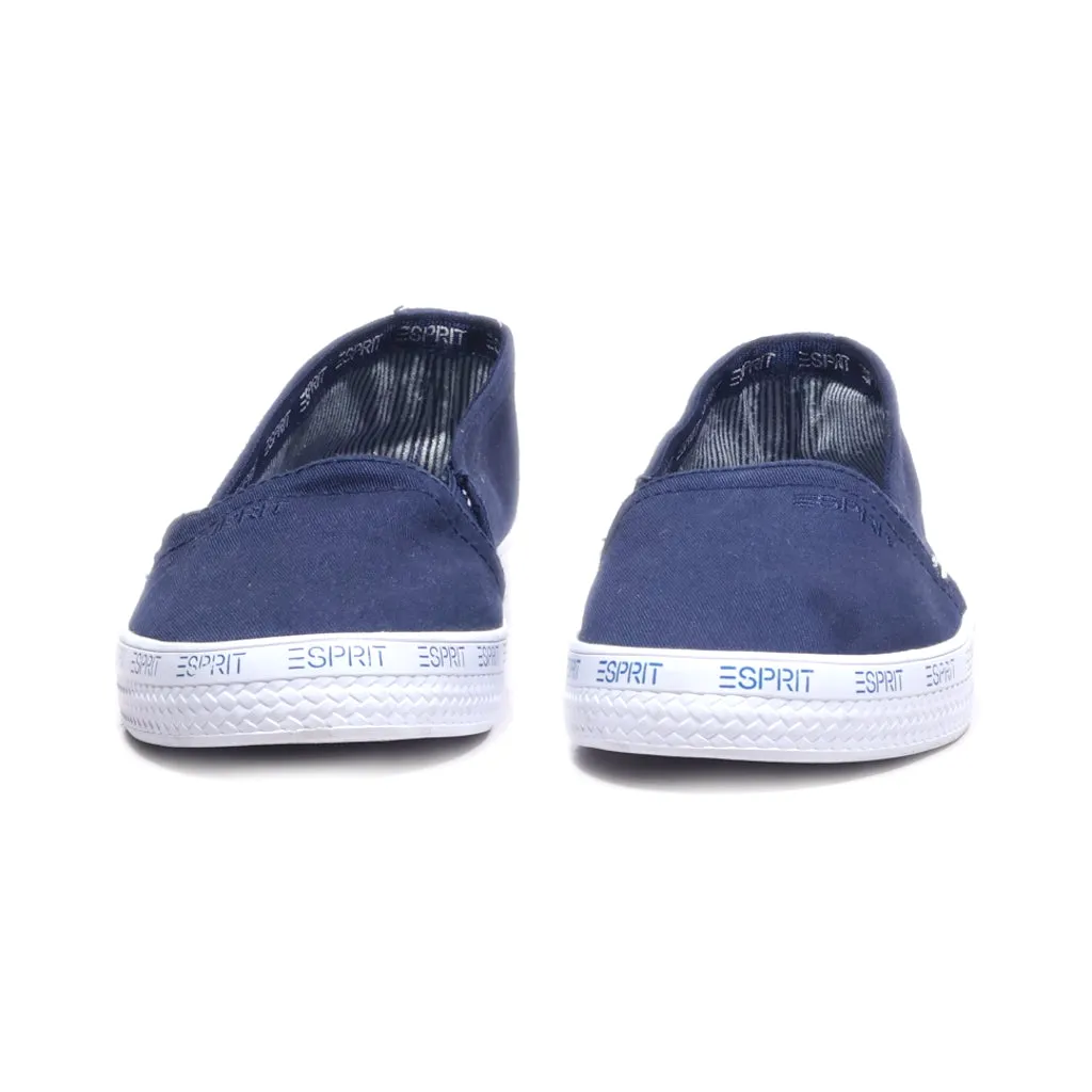 Esprit Low-Top Sneakers Fabric Blue Colour For Women