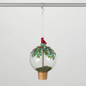 Fancy Tree Cardinal Ornament