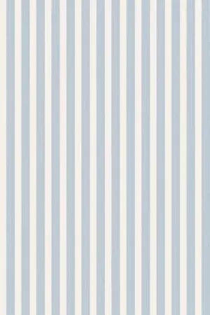 Farrow & Ball Wallpaper Closet Stripe ST 360 Sky Blue / Cream