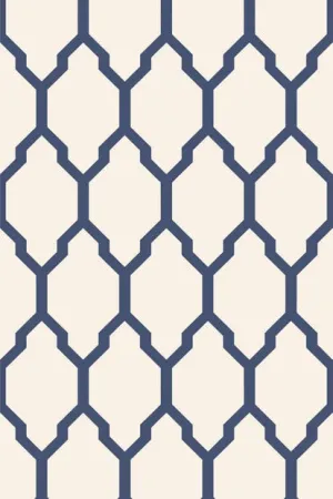 Farrow & Ball Wallpaper Tessella BP 3604 Navy