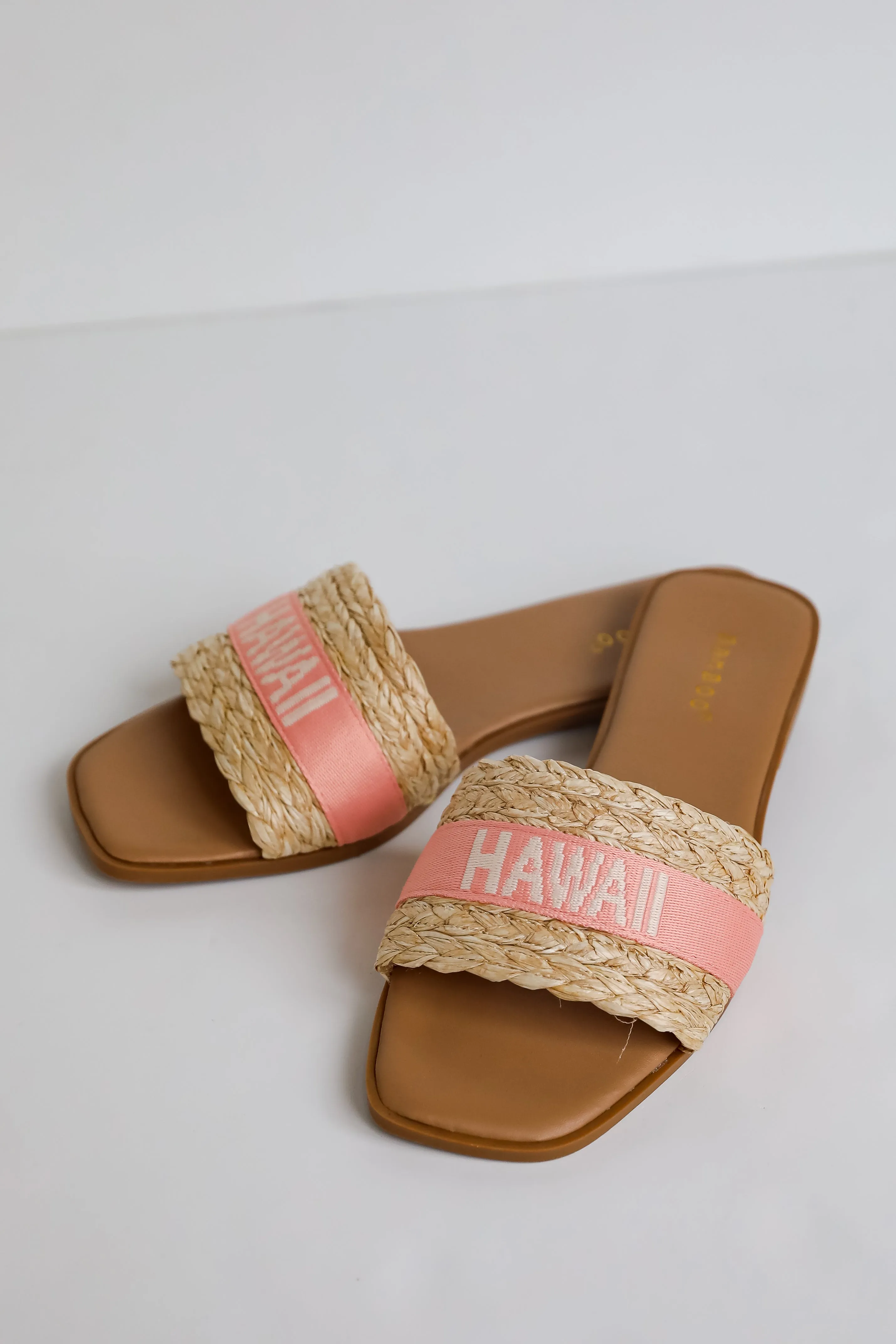 FINAL SALE - Escape To The Beach Slide Sandals