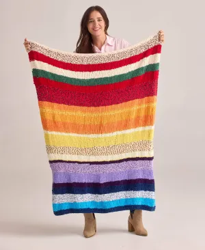 Fruits Stripes Blanket