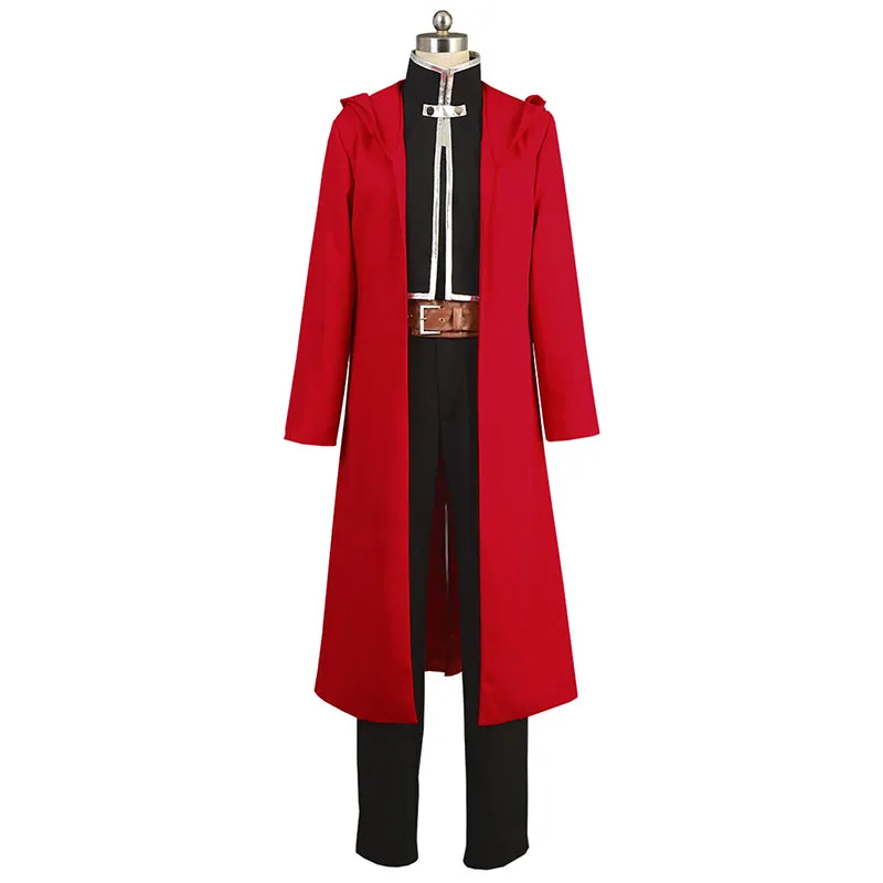 Fullmetal Alchemist Edward Elric B Edition Cosplay Costume