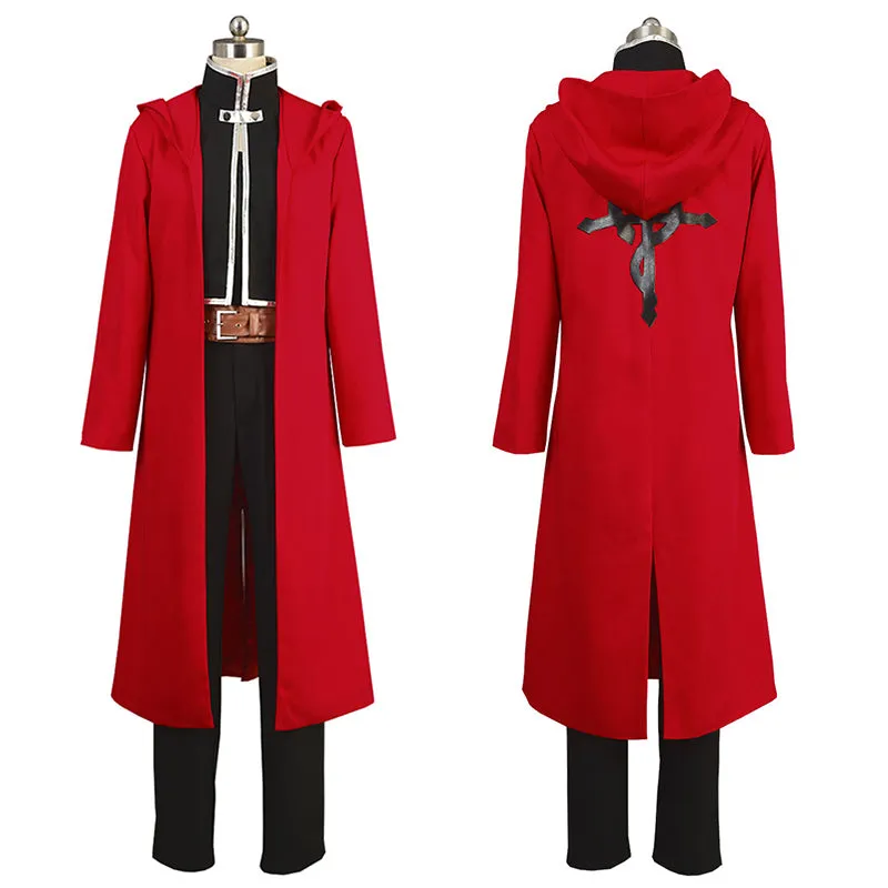 Fullmetal Alchemist Edward Elric B Edition Cosplay Costume