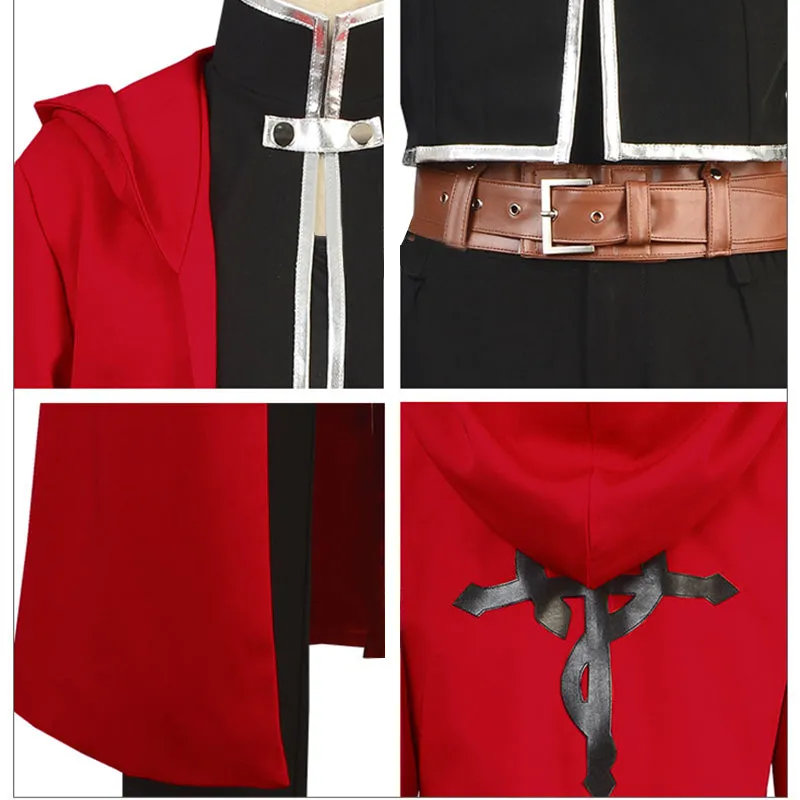 Fullmetal Alchemist Edward Elric B Edition Cosplay Costume